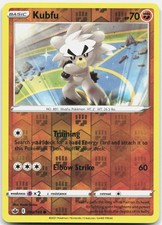 kubfu pokemon card value 09/24 - Special Pokémon Hit Points70 HP Form Kubfu 093 - Reverse Holofoil