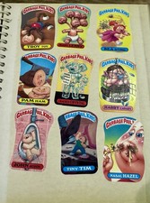 Vintage 1980’s  Garbage Pail  Kids Series 1 And 2 Stickers Only