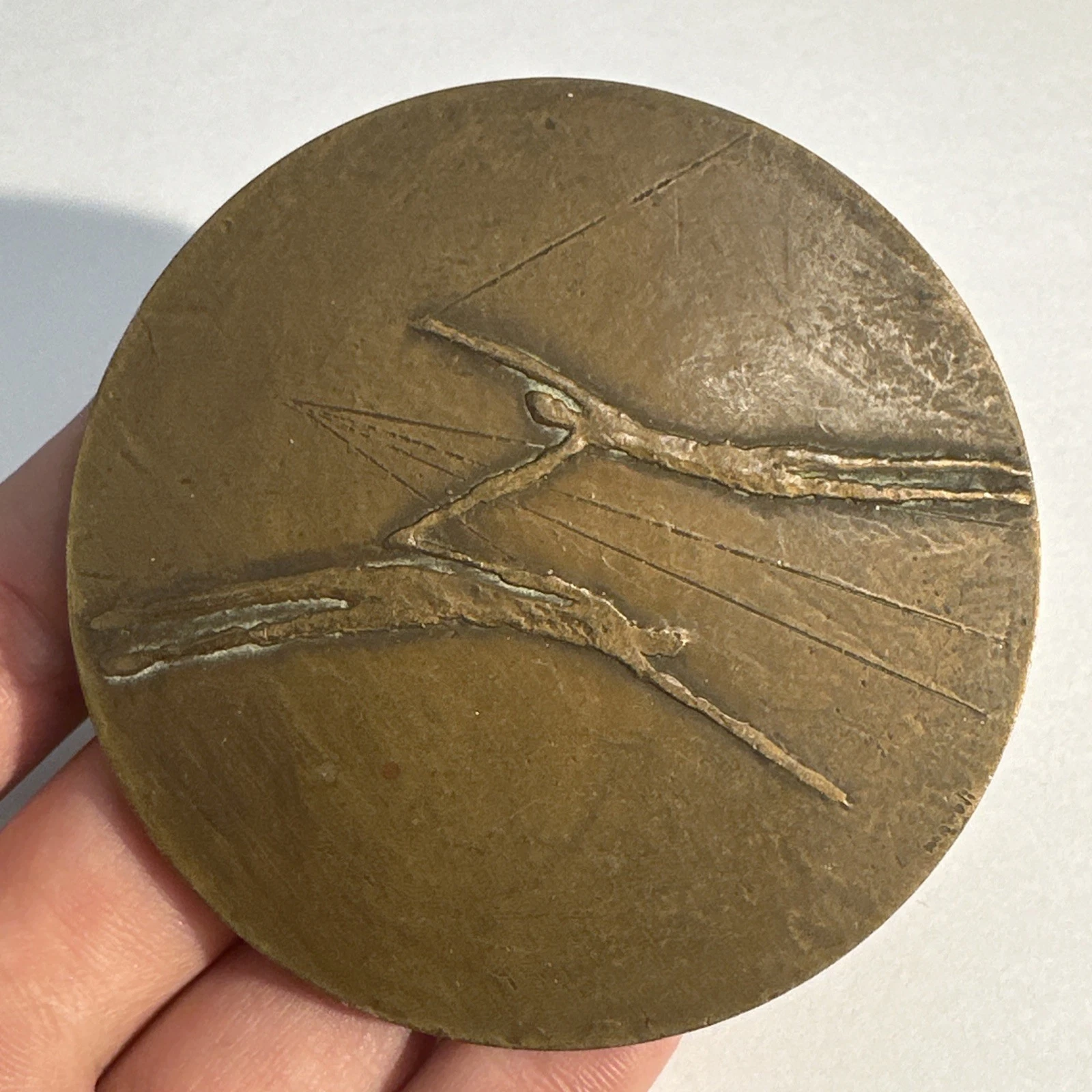 Médaille Société Nationale Des Chemins De Fer Français 1965 En Bronze ￼