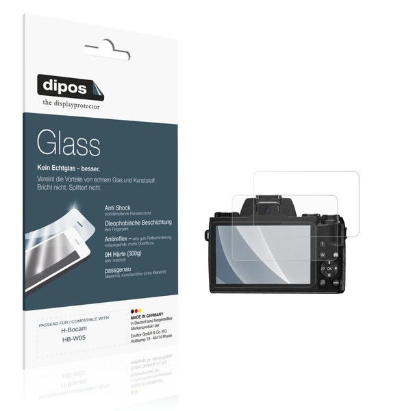 2X Schutzfolie FüR H-Bocam HB-W05 Matt - Anti-Shock 9H Folie dipos Glass-image