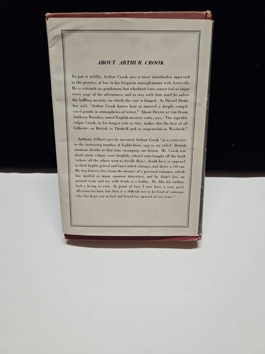 THE BLACK STAGE ANTHONY GILBERT MYSTERY 1st EDITION RARE HARDCOVER BOOK 1946 - Picture 4 of 4