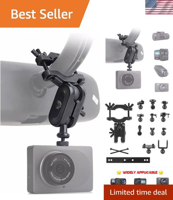 #ad Universal Dash Cam Mount Heat Resistant Rear View Mirror Holder with 16 Joints $17.99