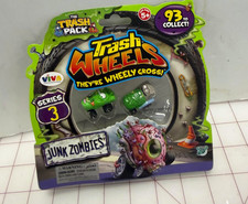 Trash Packs Trash Wheels Series 3 Junk Zombies 2 Cars New Moose Toys New 1
