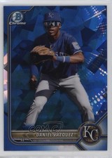 2022 Bowman Chrome Draft Sapphire Edition Daniel Vazquez #BDC-74 16hq
