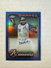 2024 Topps Chrome Update Series - Daysbel Hernandez Blue Refractor Auto/150