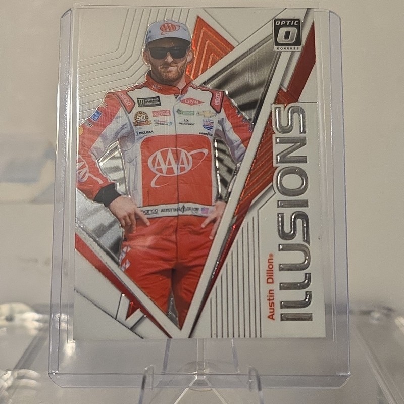 Panini 2020 Donruss Racing Illusions Austin Dillon #IL3 NASCAR Insert Card