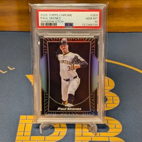 2025 Topps Chrome - Shadow Etch Paul Skenes #SE-9 PSA 10 GEM MINT