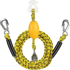 Heavy Duty Boat Tow Harness for Tubing Self Centering Rope for Boat Water Sport