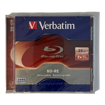 1 Verbatim Rohling Blu-ray BD-RE 25GB 2x Jewelcase