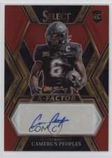 2023 Select Draft Picks X-Factor Signatures Red Prizm Camerun Peoples Auto 1dg3