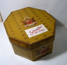 Vintage Knox New York Hat Box Moveo Et Proficio Schaefer Hat Store - Michigan