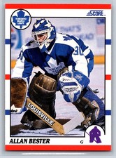 1990-91 Score American #27 Allan Bester