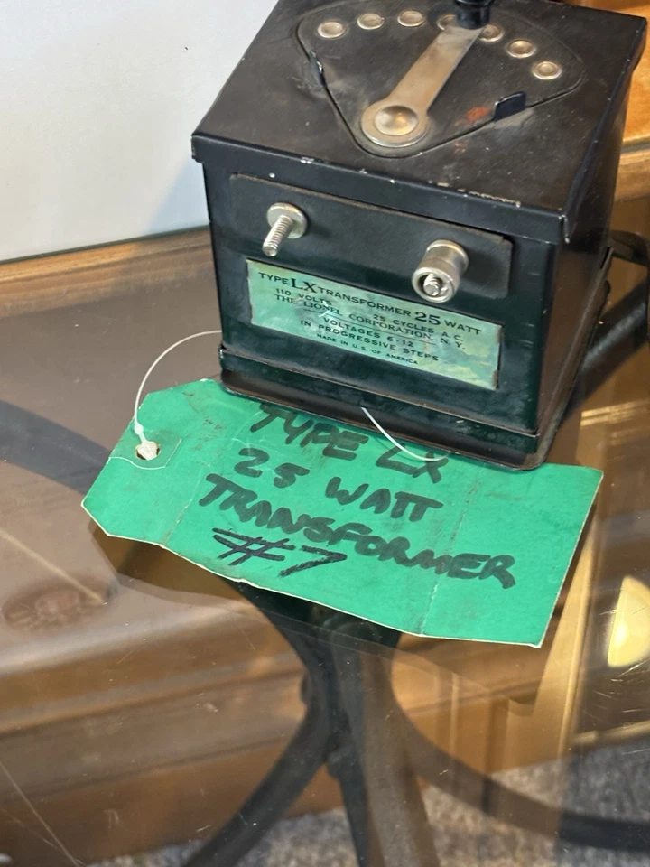 ~Rare Production Sample~Lionel Prewar Factory Archive Transformer (LX) Paperwork - Image 3 of 4