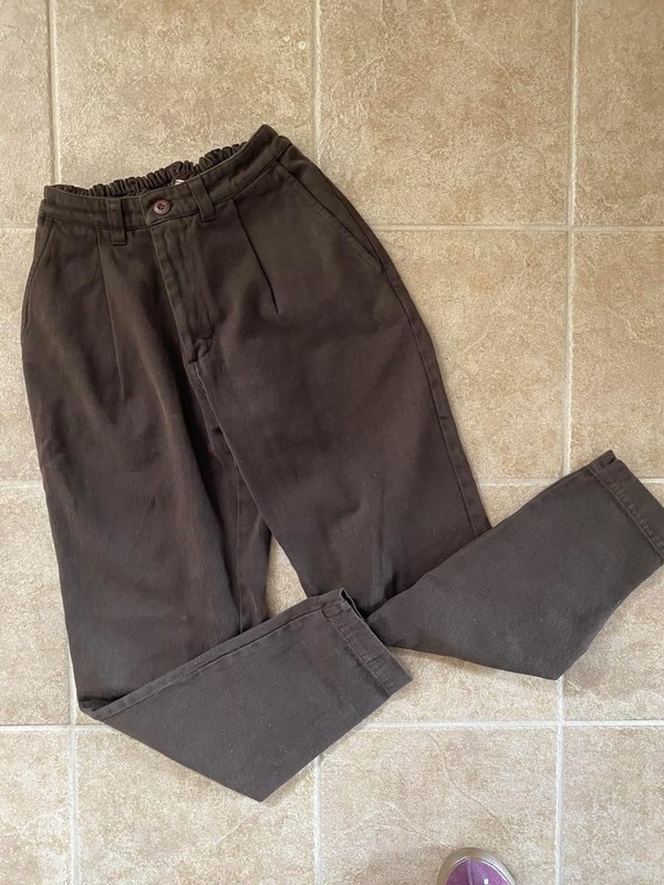 Jungmaven Campy Brown Hemp / Organic Cotton blend Pant size XS