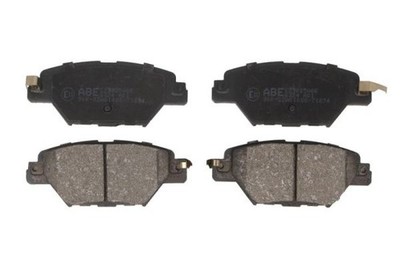 Hinterachse ABE C23025ABE Bremsbelagsatz, Scheibenbremse für MAZDA