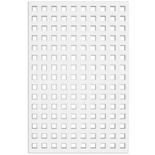 32 X 4 Ft. White Vinyl Square Lattice Panel Porch Deck Fencing PVC Arbor Trellis
