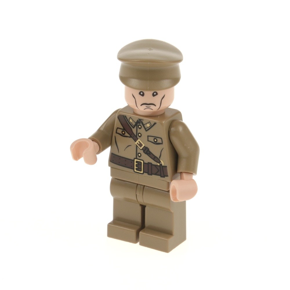 1x LEGO Minifigure Indiana Jones Colonel Dovchenko Beige Hat 7626 7628 iaj018
