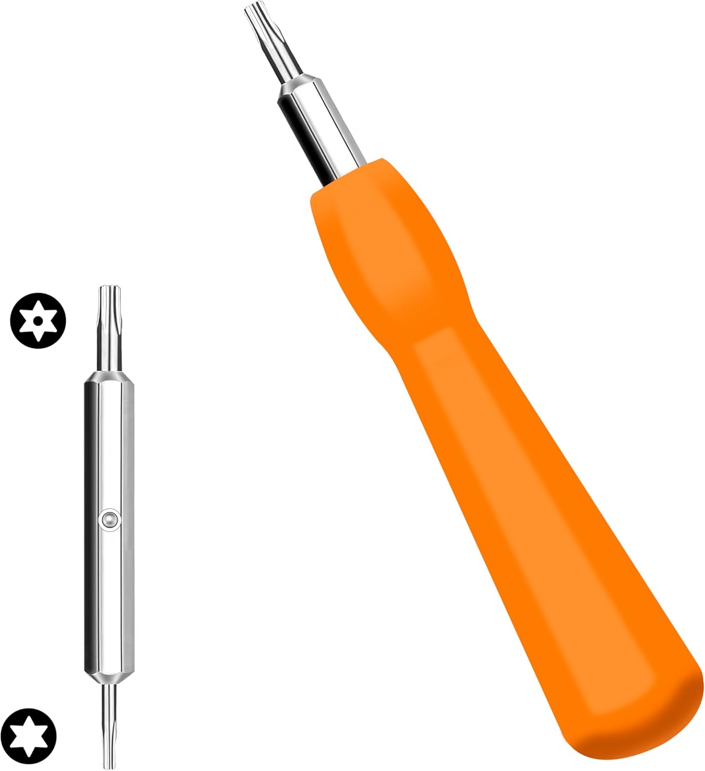 Doorbell Screwdriver Replacement,Double-Ended Screwdriver T6 T15 Torx for Doorbe