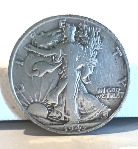 Photo of a 1943-D Walking Liberty Half Dollar from an eBay listing that sold on Jul 21, 2026