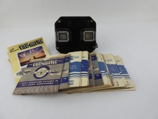 Vintage View Master Viewer With Scenic Reels Lot National Parks Wonders World