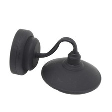 1:12 Dollhouses Wall Lamp Black Sconce Figure Lighting Toy for Pretend Playset