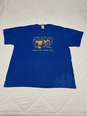 Vintage Federation Head Start T-Shirt Size XXL Childhood Education Program Promo