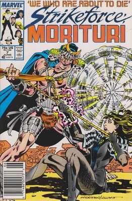 Strikeforce: Morituri #7 (Newsstand) FN; Marvel | We Who Are About To Die - w/Ba
