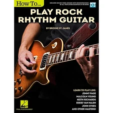 Hal Leonard How to Play Rock Rhythm Guitar - Book/Video Online
