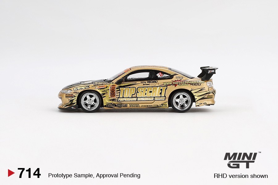 1/64 MINI-GT Nissan SILVIA D1GP D1グランプリ Mini GT 1:64 Nissan Silvia (S15) Top Secret D1GP #714 | eBay