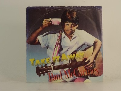 PAUL MCCARTNEY TAKE IT AWAY (1) (78) 2 Track 7'' Single including Picture Sleeve 