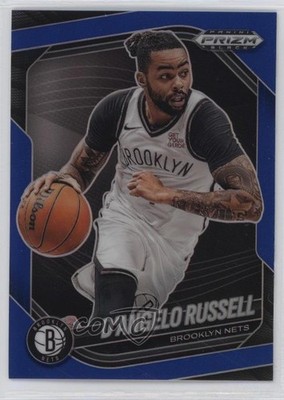2024-25 Panini Prizm Black Blue Prizm 175/199 D'Angelo Russell #115 6wp