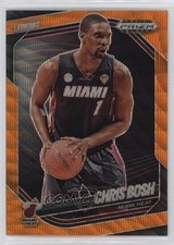 2024-25 Panini Prizm Black Legends Orange Wave 46/60 Chris Bosh #272 HOF s3g