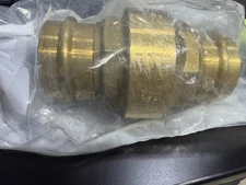 FNWX431K 2" WATER SERVICE IN LINE FORGED BRASS CHECK VALVE WITH PRESS ENDS