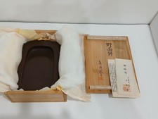 Akama inkstone Inkstone Takashi Horio Made by Nomenken Tamakodo Suzuri