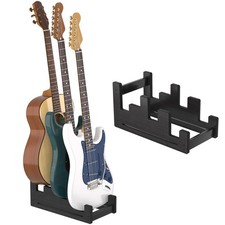 YUHUBY Wood Guitar Stand, Space-Saving Multi Guitar Rack, Electric Guitar Sta...