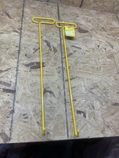 2 Rhino Hook 24". Wrecker, Rollback, Rotator, Tow Truck. Fifth Wheel Release. J1