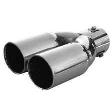 Universal Doppel Auspuffblende Endfohr fur Honda Civic Accord Crv