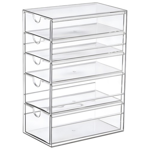 Multi-layer Storage Box Office Plastic Drawers Desktop Organizer