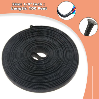 Latest Price In Bangladesh BD: Nylon 6mm Expandable Braided Sleeve For Wire Protection-1feet Length - Foto 7
