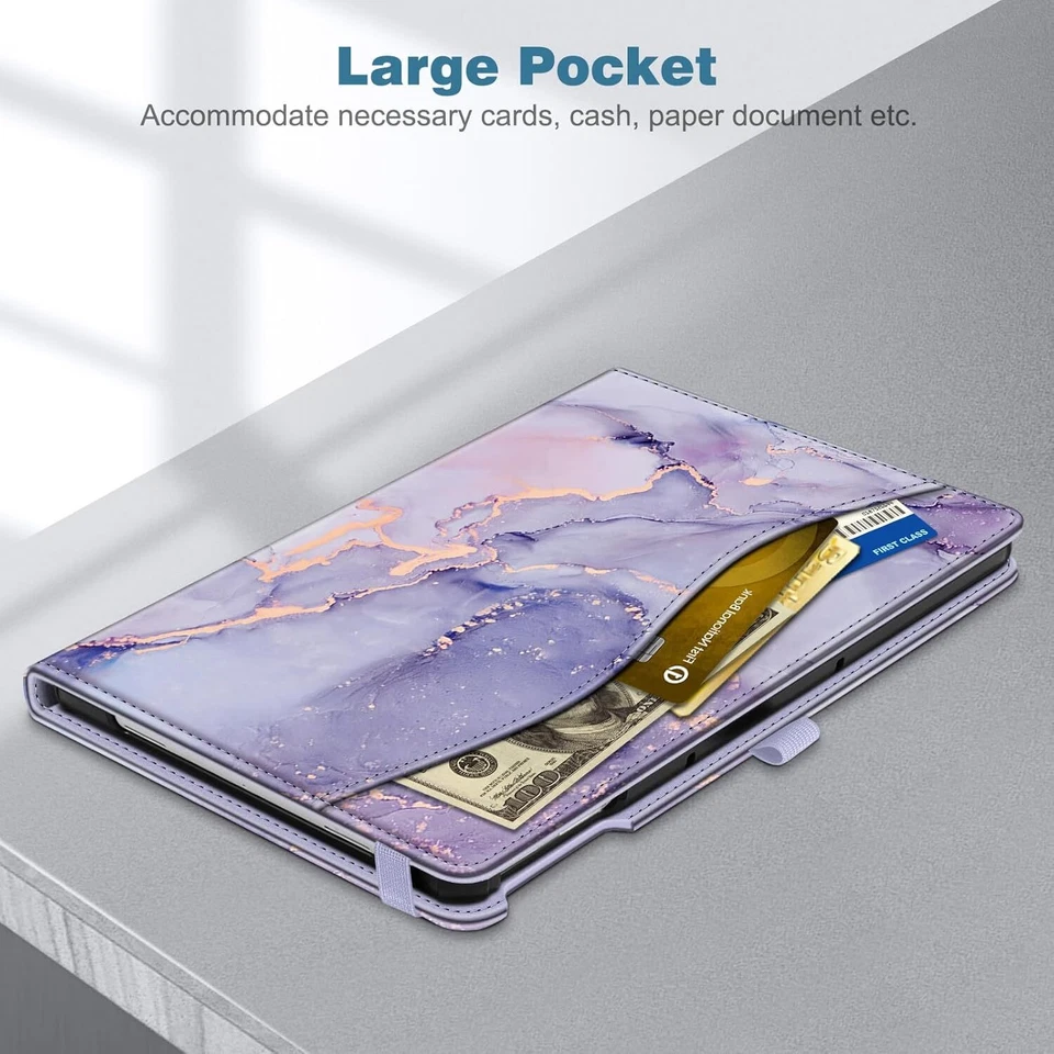Case for Google Pixel Tablet 11 Inch 2023 Multi-Angle Stand Cover with Pocket - Image 3 of 4
