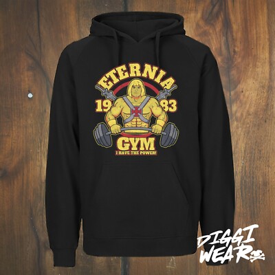 ETERNIA GYM | 80s | MOTU | MASTERS GESCHENK OF THE NERD UNIVERSE HOODIE XS - 5XL