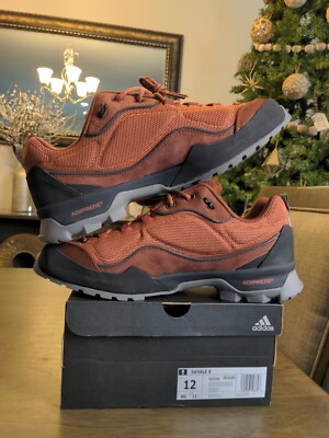 ADIDAS SAHALE FOX BROWN HIKING SHOES SZ 12 REPUTABLE SELLER FZ2329