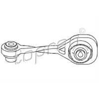 Topran Lagerung Motor Hinten FüR Renault Twingo II CN0_ Kangoo KC0/1_ Bb_ Cb_