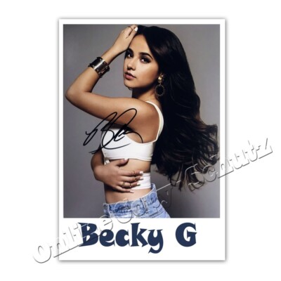 Becky G   ++   Autogrammfoto / Autograph