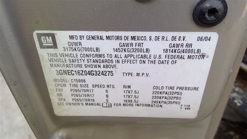 Body Control BCM Left Hand Dash Fits 03-07 HUMMER H2 892305 - Picture 12 of 12