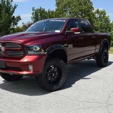 Fender Flares Extra Wide Body Wheel Protector Fit For 2009-18 Dodge Ram 1500