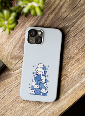 Man&Women Little Cute Cats Printed Slim Phone Case