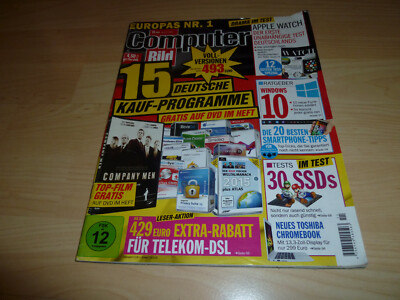 PC Zeitung Zeitschrift Computer Bild 11 / 2015