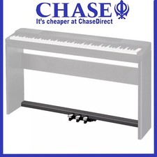 Chase SP-43 Pedal Board In White For Casio Digital Electric Piano PX-350 __