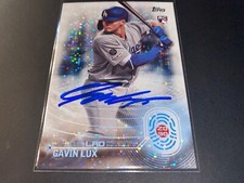 Gavin Lux Los Angeles Dodgers Autographed Signed 2020 Topps 2030